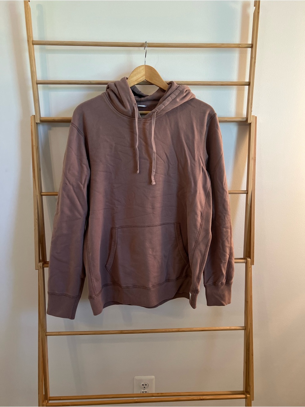 Reigning Champ Midweight Terry Pullover Hoodie Dessert Rose. Men’s L